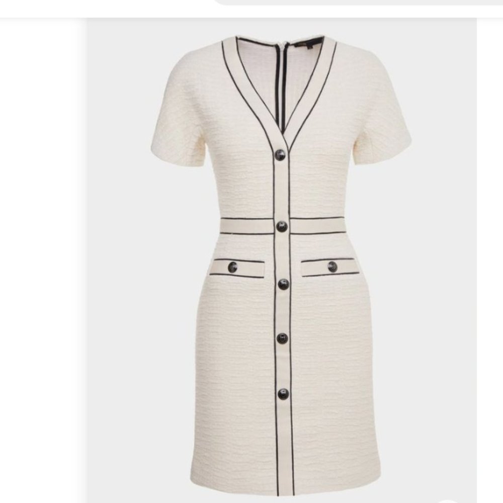 NWT RARE Maje Roppy Dress - Picture 2 of 13
